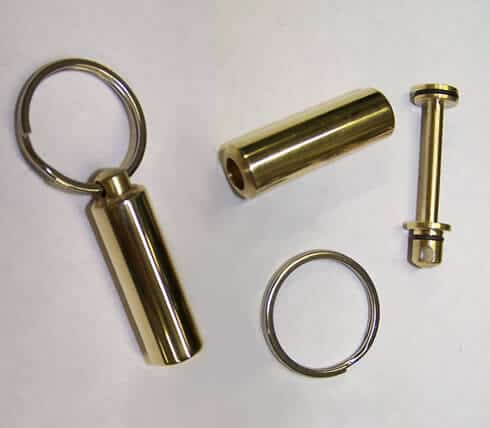 The Cash Can: A Keyring Sized Emergency Money Consealer The Cash Can: A Keyring Sized Emergency Money Consealer