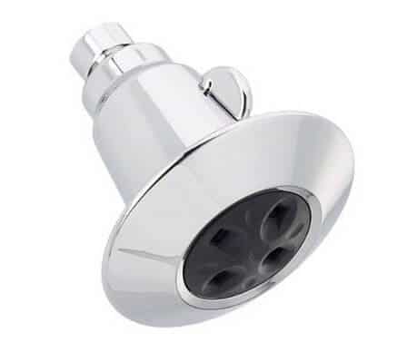 Delta Water Amplifying Low-Flow Showerhead