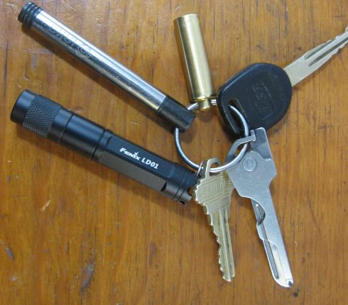 Meta-Minimalist Keychain 
