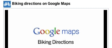 Google Maps Offers Directions Specifcally For Cyclists