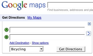 Google Maps For Cyclists