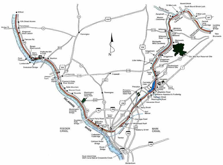 Delaware & Raritan Canal State Park Trail Delaware & Raritan Canal State Park Trail