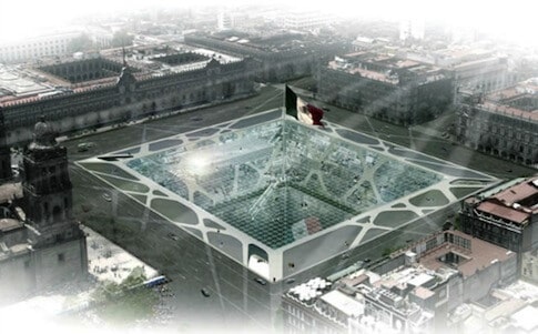 Mexico City Earthscraper Design