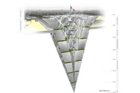 Mexico City Earthscraper Design