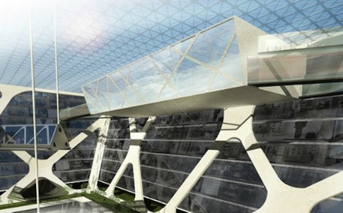 Mexico City Earthscraper Design