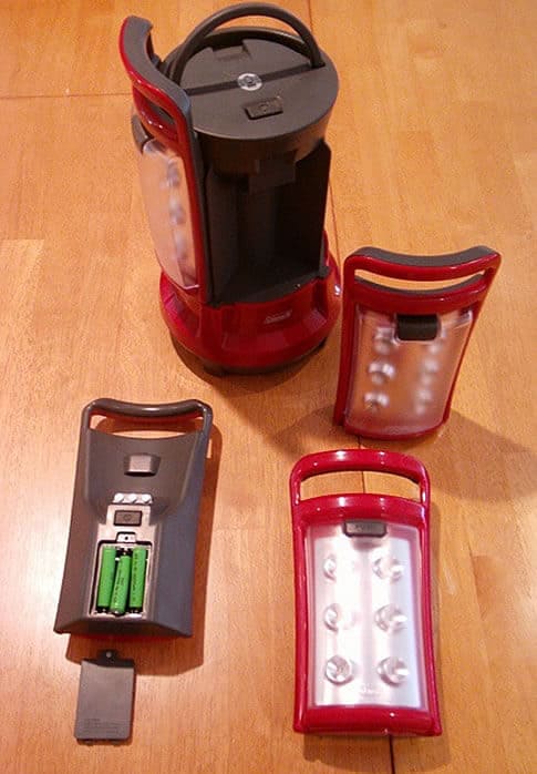 coleman-quad-lantern-deconsturcted
