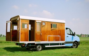 Hand-crafted Wooden RVs